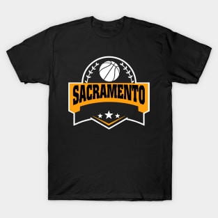 Personalized Basketball Sacramento Proud Name Vintage Beautiful T-Shirt